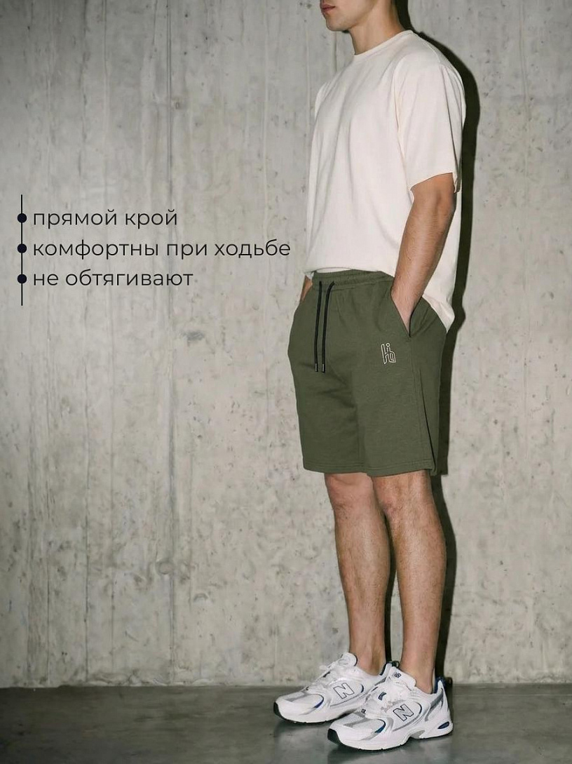 Шорты муж. "Харди"_М44/хаки